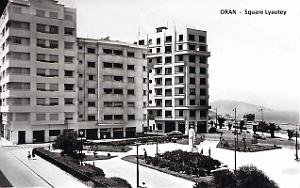 Oran - Square Lyautey depuis la place